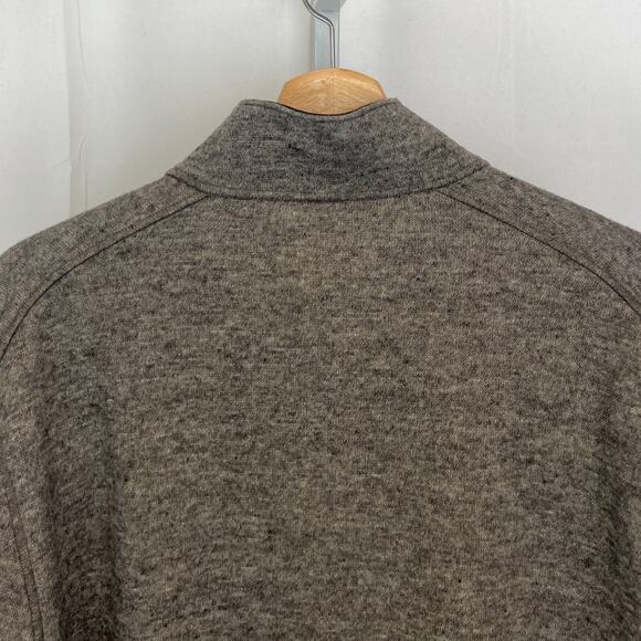 TOAD & CO Outbound 1/4 Zip Pullover Sweater Knit Top Brown Size L - Picture 6 of 10